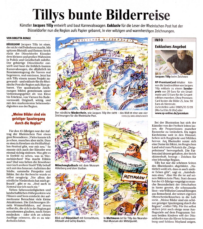 Rheinische Post, 26.5.2007 Artikel im Wortlaut [/projekte/illustrationen/niederrhein-illustration-2007/p-2007-05-26-rp-txt/]
