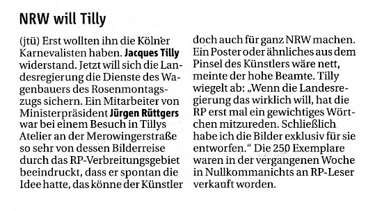 Rheinische Post, 5.6.2007