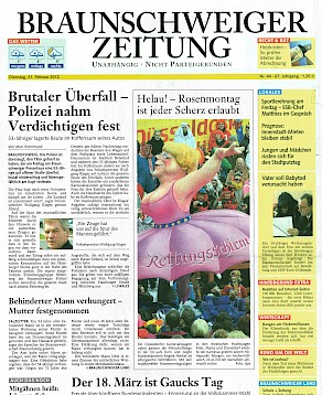 Braunschweiger Zeitung, 21.2.2012