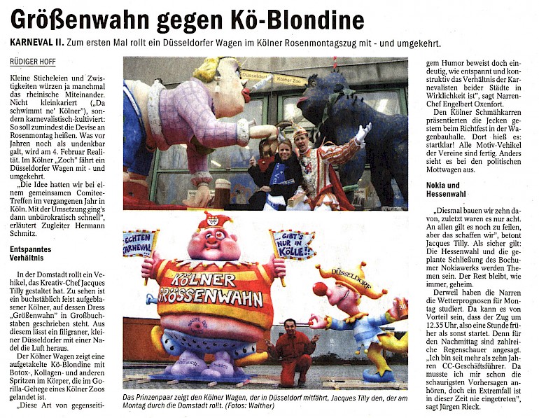 Neue Rhein Zeitung, 2.2.2008