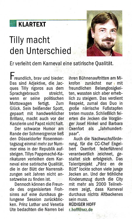 Neue Rhein Zeitung, 24.2.2009