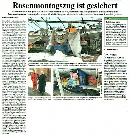 Rheinische Post, 29.12.2010