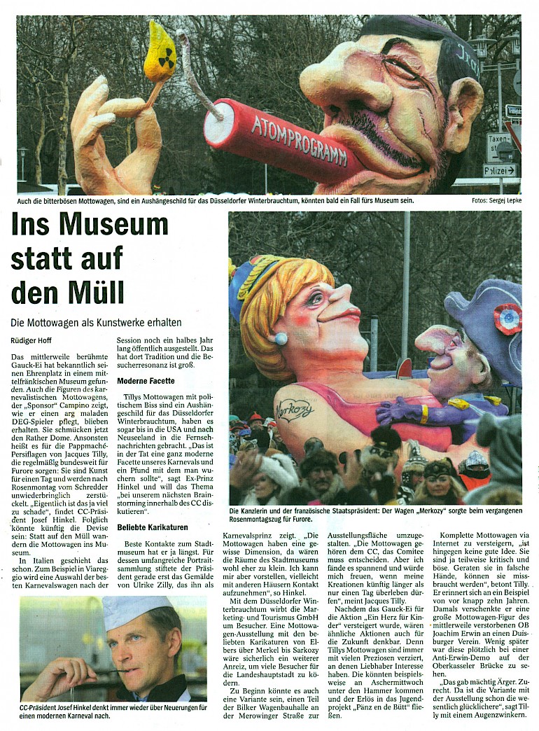Neue Rhein Zeitung, 13.4.2012