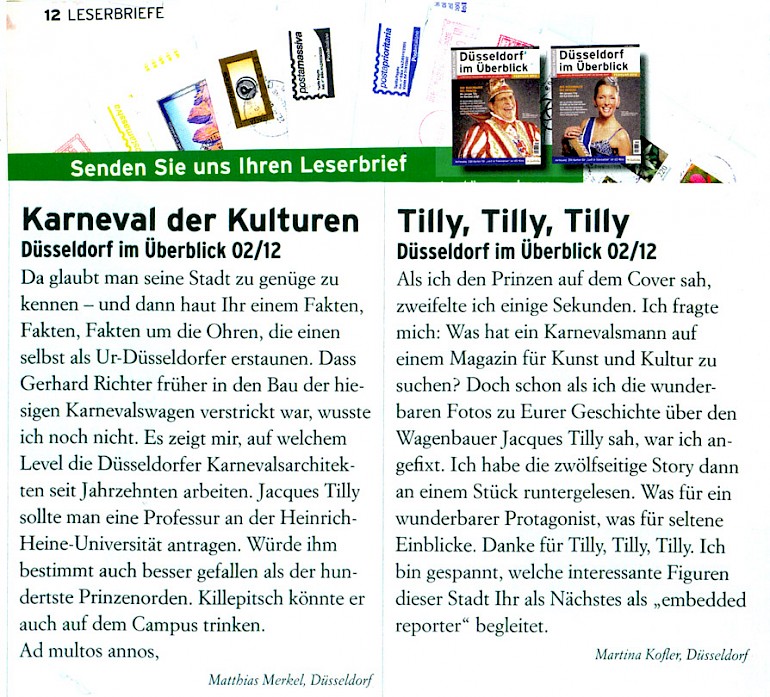 ueberblick leserbriefe, 0.3.2012