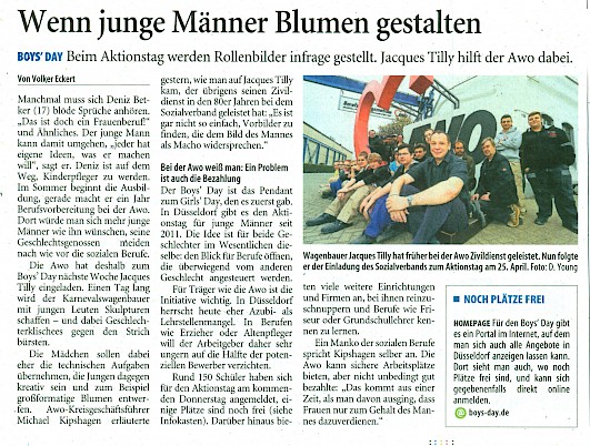 Westdeutsche Zeitung, 17.4.2013