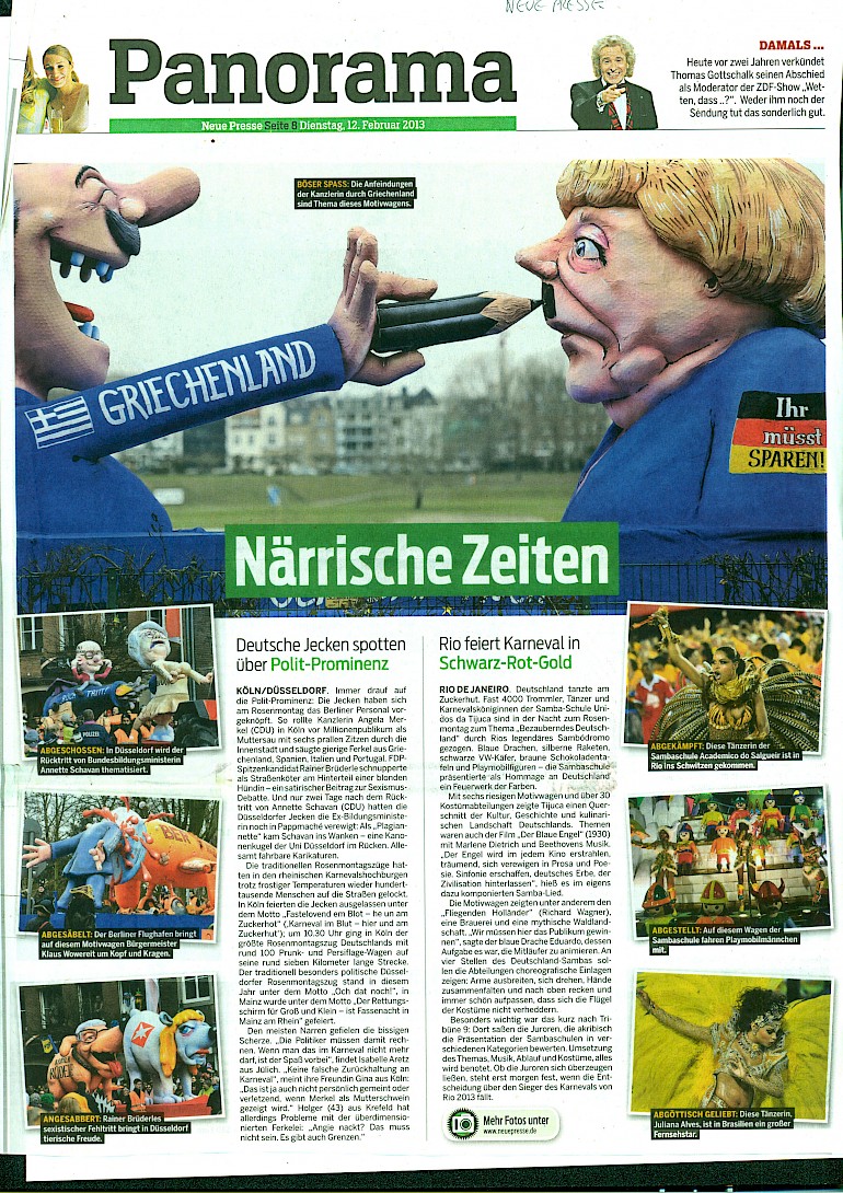 Neue Presse, 12.2.2013