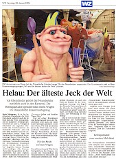 Westdeutsche Zeitung, 28.1.2006