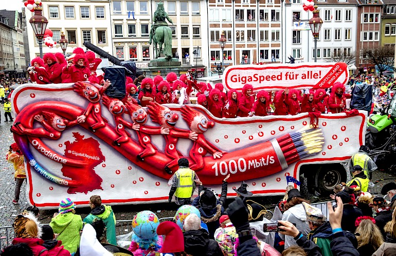 Vodafone-Karnevalswagen, 2020