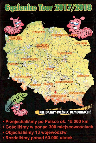 Plakat zur Polentour