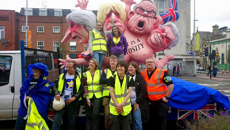 Group picture of the organisation team