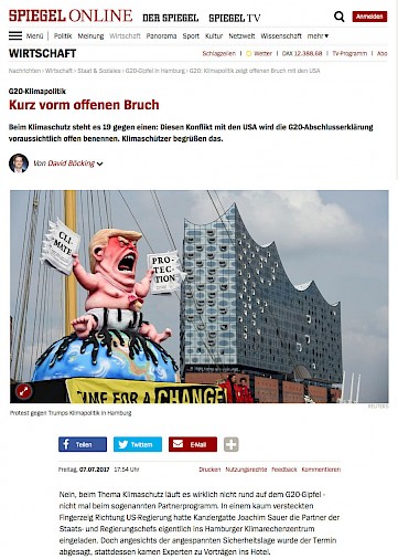 Spiegel online, 7.7.2017 Weitere Artikel aus der deutschen Presse [/plastiken/grossplastiken/trump-baby-g20-greenpeace-2017/mehr-deutsche-presse-zur-trump-figur-fuer-eine-greenpeace-aktion-auf-dem-hamburger-g20-gipfel-2017/]