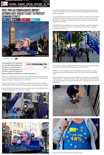 Breitbart England, 11.5.2017