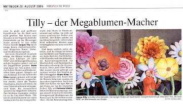Rheinische Post, 23.8.2006 Artikel im Wortlaut [/projekte/blumen/kunstblumen-event-2006/p-2006-08-23-rp-nrw-blumen-txt/]