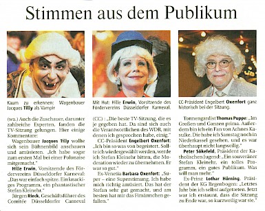 Rheinische Post, 11.1.2010
