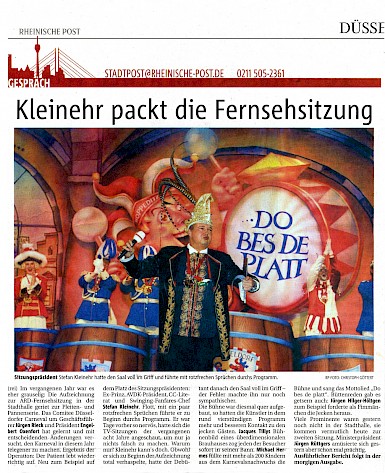 Rheinische Post, 9.1.2009