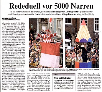 Rheinische Post, 12.11.2005