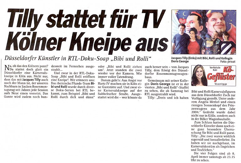 Express, 6.4.2006 Artikel im Wortlaut [/karnevalswagen/buehnendekoration/bibi-und-rolli-wand/p-2006-04-06-expr-bibi-rolli-txt/]