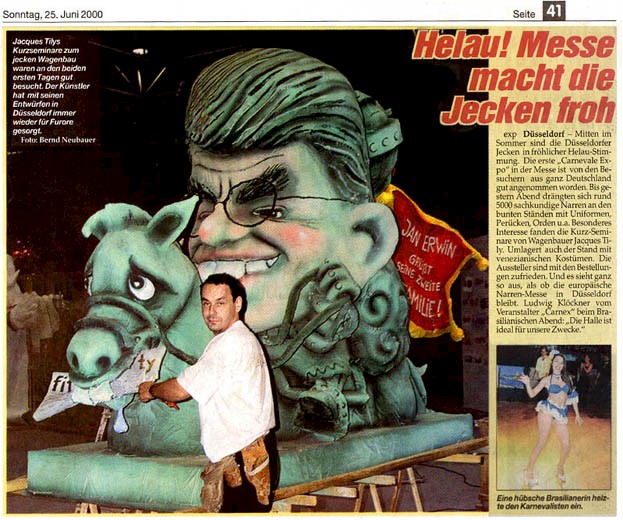 Express, 25.6.2000 - Artikel im Wortlaut [/karnevalswagen/carnevale2001/bild1/p-2000-06-25-exp-txt/]