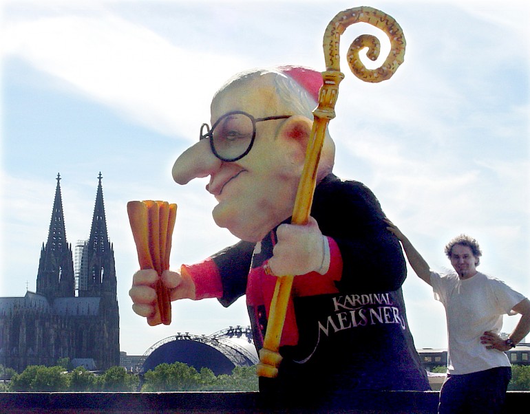 Wir tragen den Meisner nach Köln