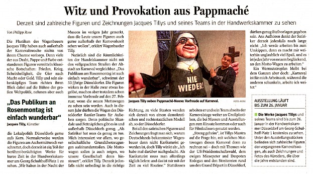 Neue Rhein Zeitung, 14.1.2017
