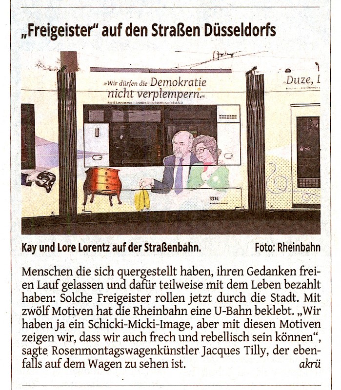 Westdeutsche Zeitung, 26.10.2016
