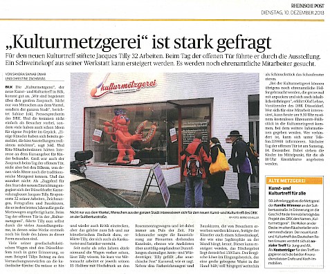Rheinische Post, 10.12.2013