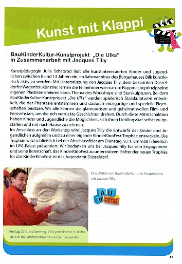 Aus dem Kinderkinofest-Programmheft, Sommer 2010