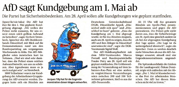 Rheinische Post, 25.4.2017