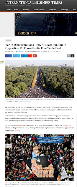 International Business Times, 10.10.2015