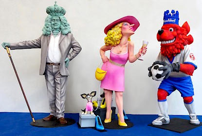 Drei Breuninger Figuren