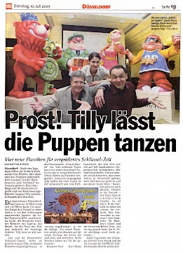 Express, 10.7.2007 Artikel im Wortlaut [/plastiken/grossplastiken/schluesseltypen-2007/duesseldorfer-schluesseltypen-2007/p-2007-07-10-express-txt/]