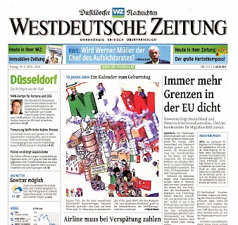 Westdeutsche Zeitung, 18.9.2015