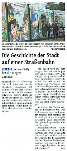 Westdeutsche Zeitung, 15.8.2013