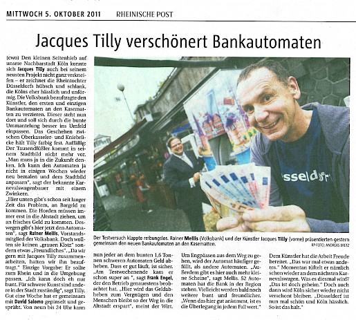 Rheinische Post, 5.11.2011