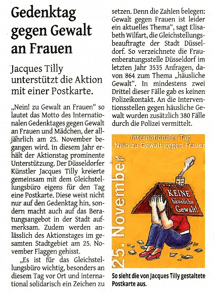 Westdeutsche Zeitung, 24.11.2015