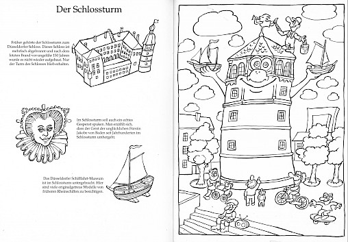 Malbuch Schlossturm