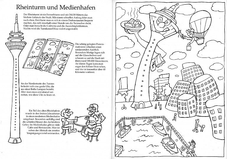 Malbuch Rheinturm