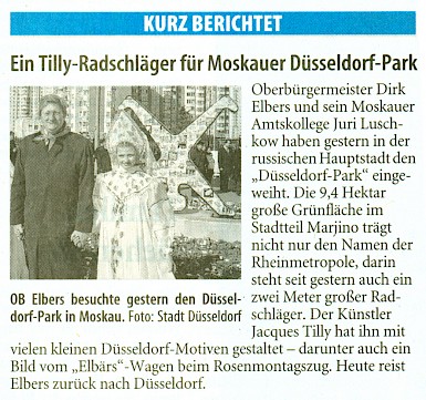 Westdeutsche Zeitung, 23.4.2009