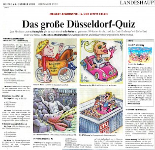 Rheinische Post, 24.10.2008