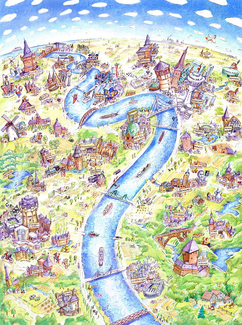 Niederrhein Poster
