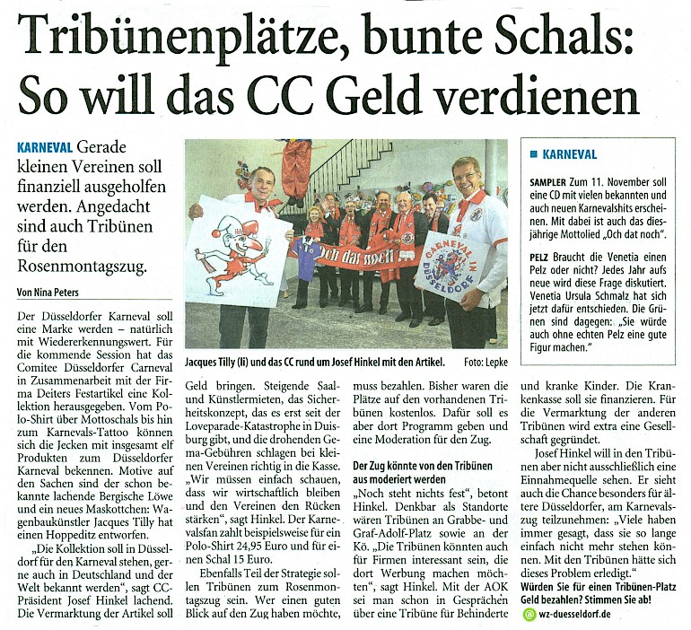 Westdeutsche Zeitung, 25.10.2012