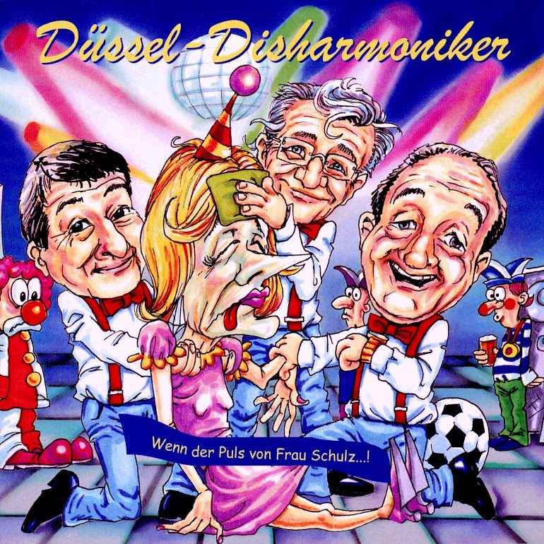 CD-Cover-Illustration für die Düssel-Disharmoniker, 2008