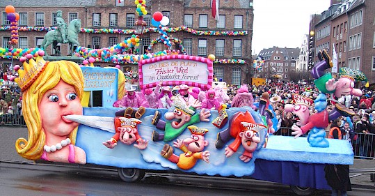 Düsseldorfer Venetienclub-Karnevalswagen, 2009