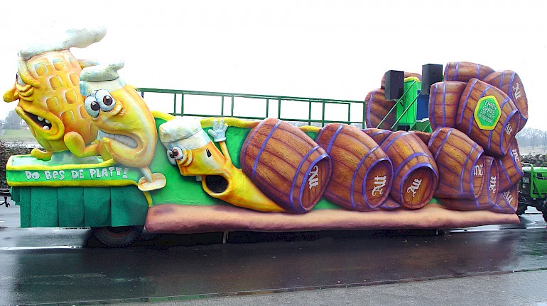 Karnevalswagen der Ehrengarde der Stadt Düsseldorf, 2009