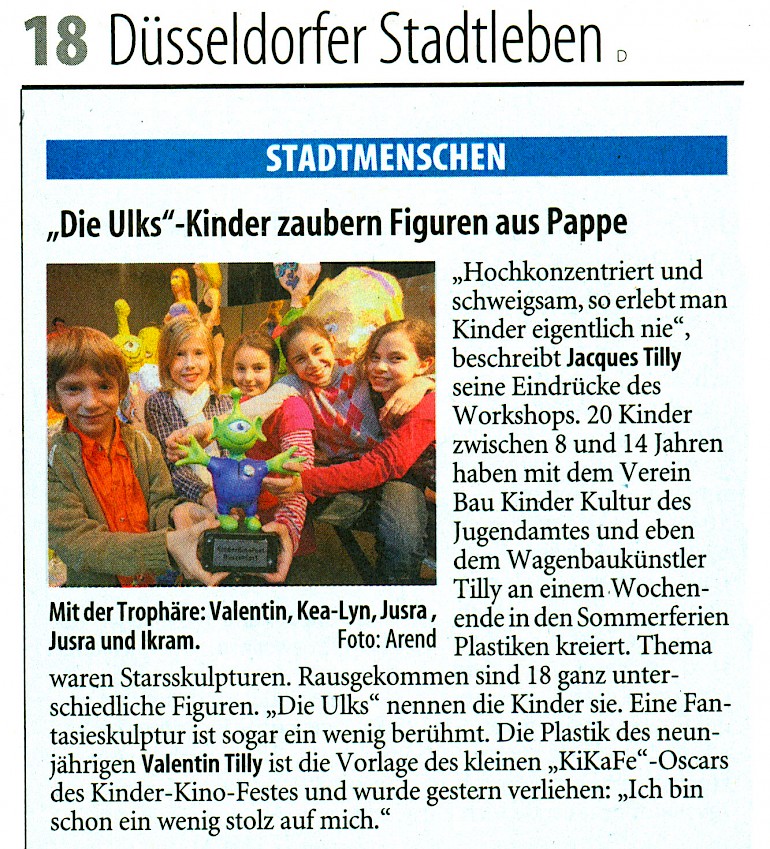 Westdeutsche Zeitung, 10.11.2010