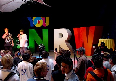 NRW Buchstaben Logo Essen 2003