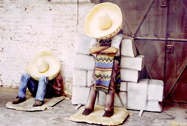 Mexikaner während der Siesta