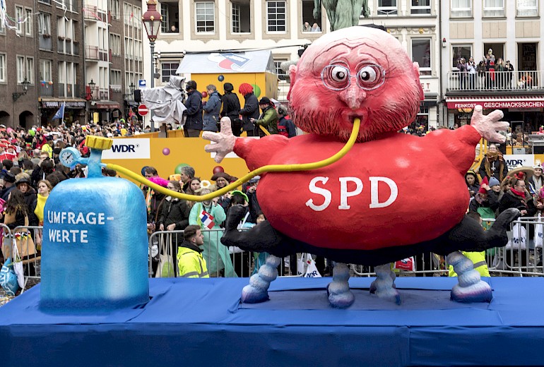 Aufgepumpter Schulz