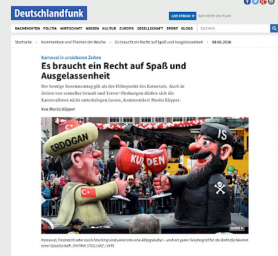 Deutschlandfunk, 10.2.2016