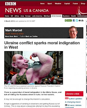 BBC News US & Canada, 3.3.2014 Weitere inter­natio­nale Veröffent­lichungen [/karnevalswagen/politische-karnevalswagen/politische-karnevalswagen-2014/2014-putin-krim-2014/weitere-internationale-veroeffentlichungen-zum-putinkrim-wagen-2014/]